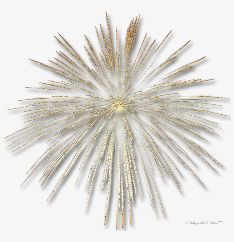 Tu Y Yo - Gold Fireworks Transparent Background, transparent png #1188514