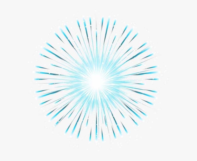Imágenes De Fuegos Artificiales - Fireworks Blue Light Png, transparent png #1188538