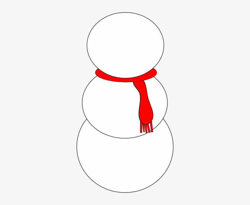 Snowman Face Clip Art - Snowman Clipart Without Face, transparent png #1188651