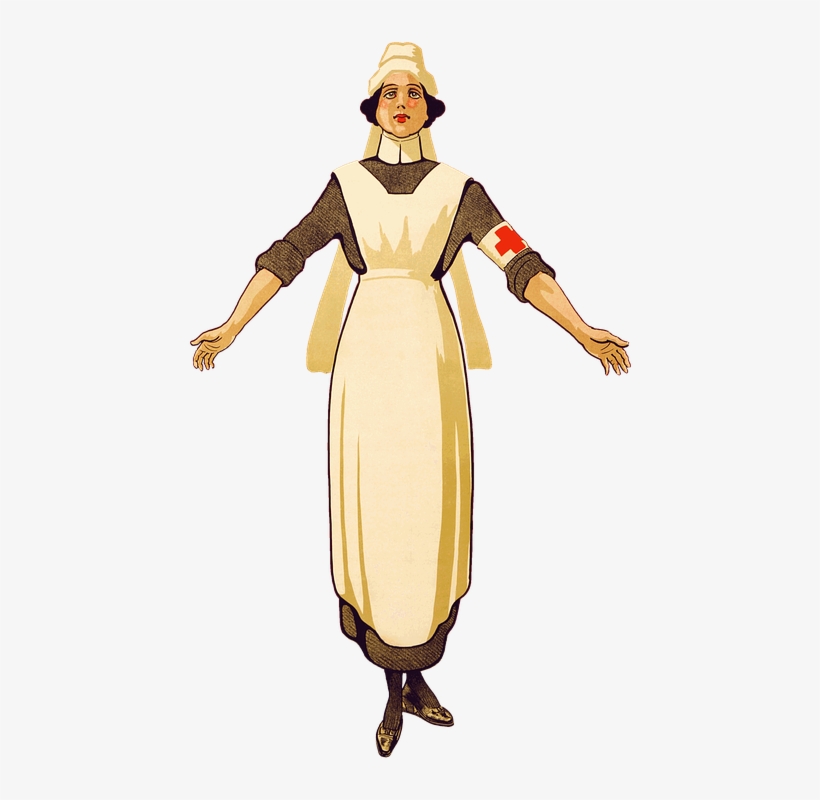 Patient Clipart War Nurse - Croix Rouge 1ere Guerre Mondiale, transparent png #1188813