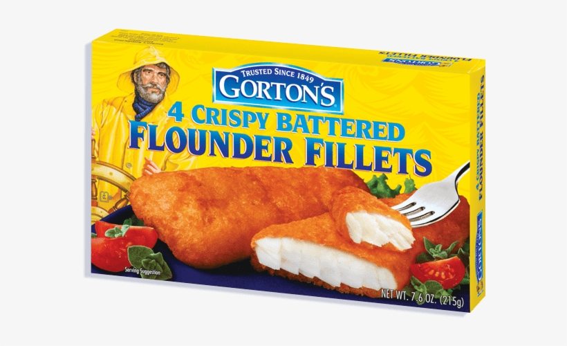 Crispybattered Flounder - Gorton's Fish Sticks, transparent png #1188908