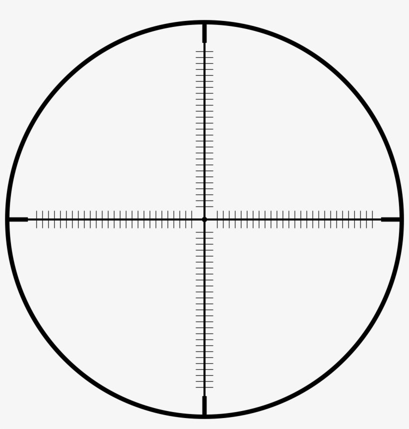 This Free Icons Png Design Of Fine Crosshairs, transparent png #1189089