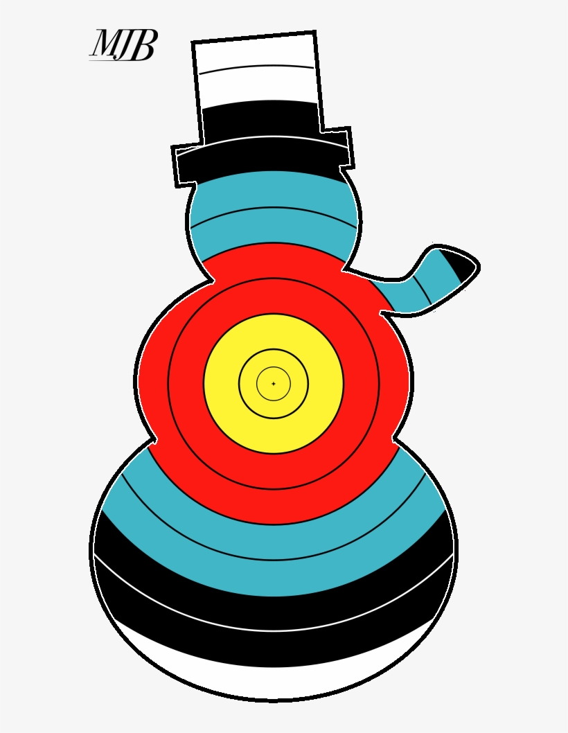 Png File - Wide Compatibility - Christmas Themed Shooting Targets, transparent png #1189190