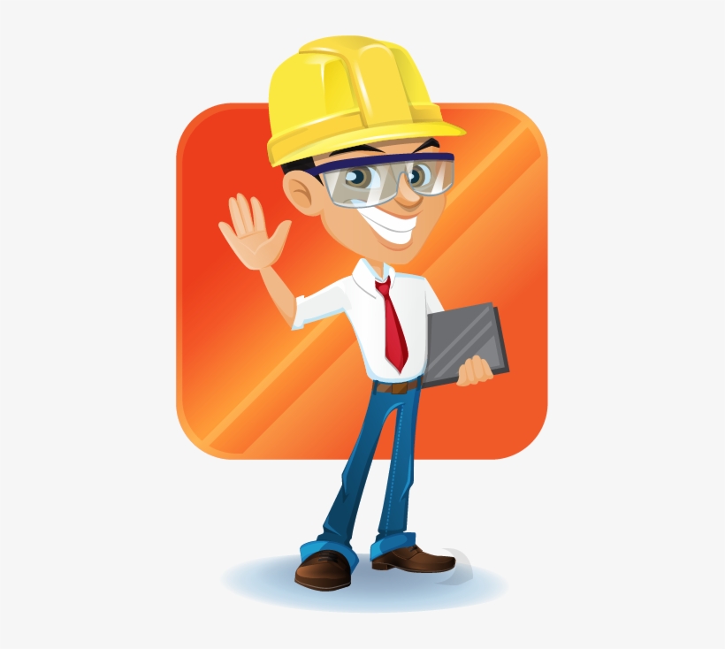 Graphic Freeuse Stock Civil Clipart Engineering Student - Engineer Clipart, transparent png #1189408