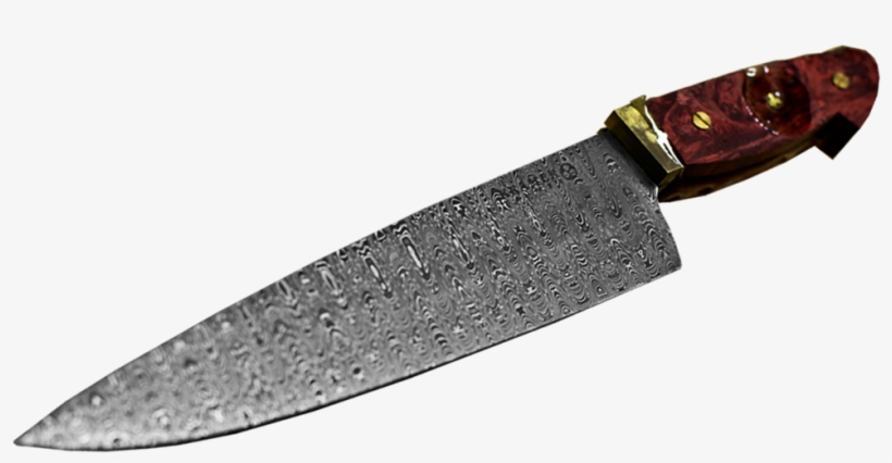 Various Metals In Knives - Damascus Steel Knife, transparent png #1189435