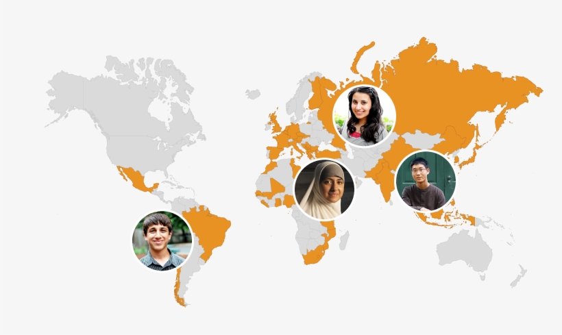 Meet Students From Around The World - Food Self Sufficiency Rate World, transparent png #1189642