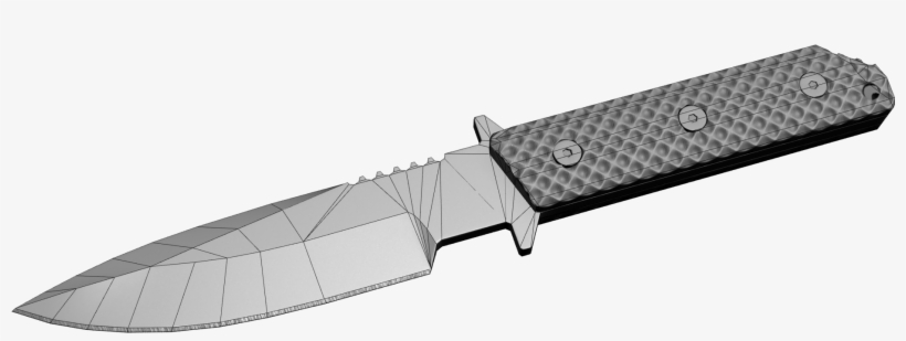 Combat Knife Str Md - Utility Knife, transparent png #1189914