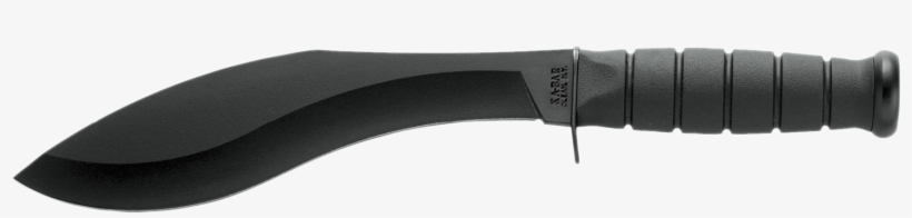 Ka-bar 1280 Combat Fixed 1095 Carbon Kukri Blade Kraton - Kbar Knives, transparent png #1189935