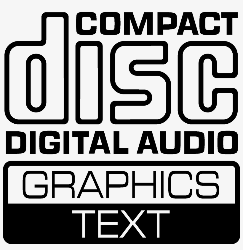 Cd-audio Plus Graphics Text - Compact Disc Digital Audio Logo Png, transparent png #1189951