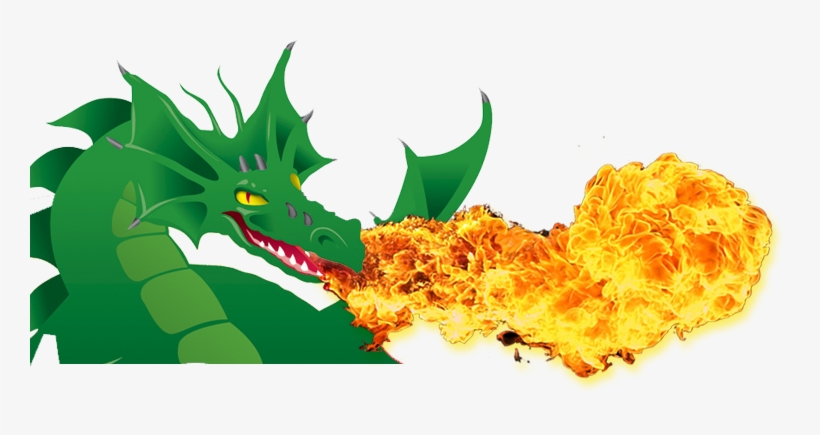 Dragon's Lair Fantasy Golf Miniature Golf Course In - Dragon Breathing Fire Clipart Png, transparent png #1189955