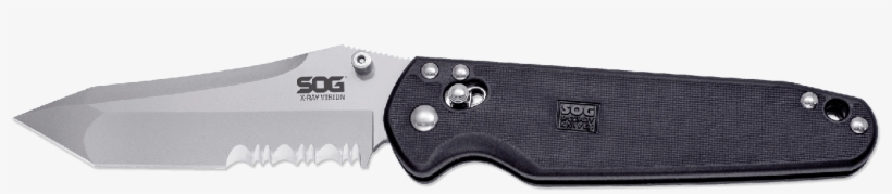 Blade Details - Sog X-ray Pocket Knife Vision, transparent png #1189979