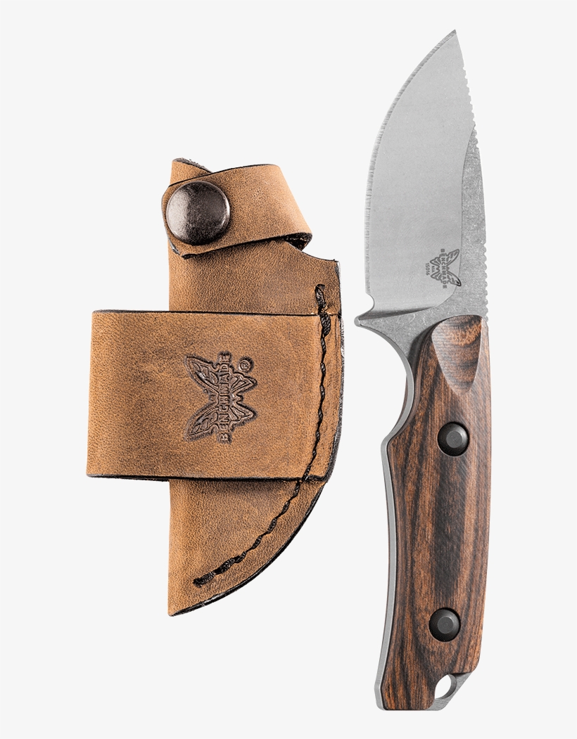 Hidden Canyon Hunter Family - Benchmade Hidden Canyon Hunter Knife (wood, Fixed Blade), transparent png #1190013