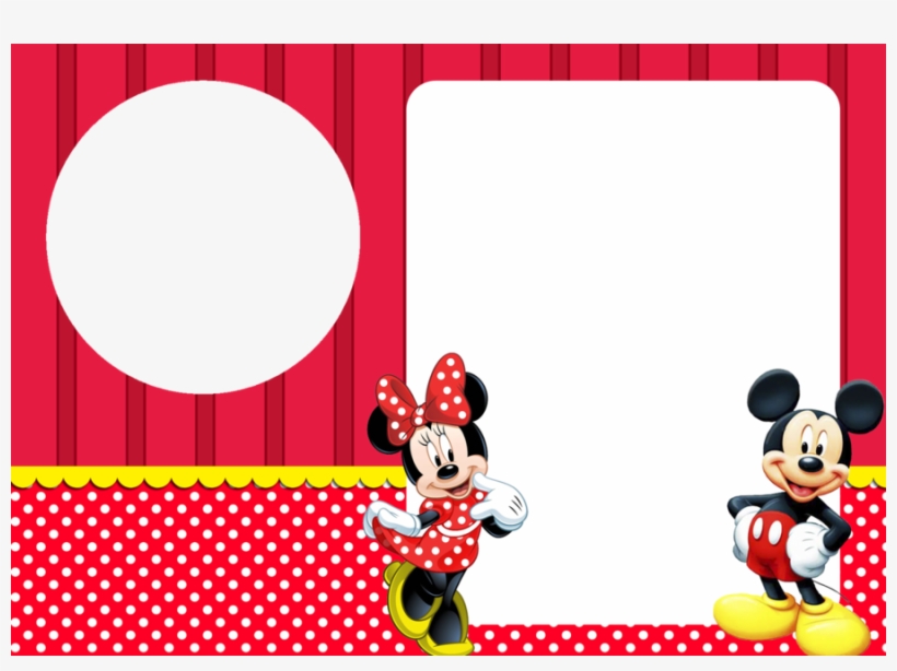 Convite Minnie Png Clipart Minnie Mouse Mickey Mouse - Convites Da Minnie E Mickey@pngkey.com