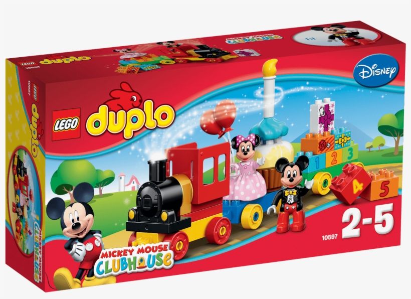 Birthday Parade Products Duplo Lego - Lego 10597 Mickey & Minnie Birthday Parade, transparent png #1191105