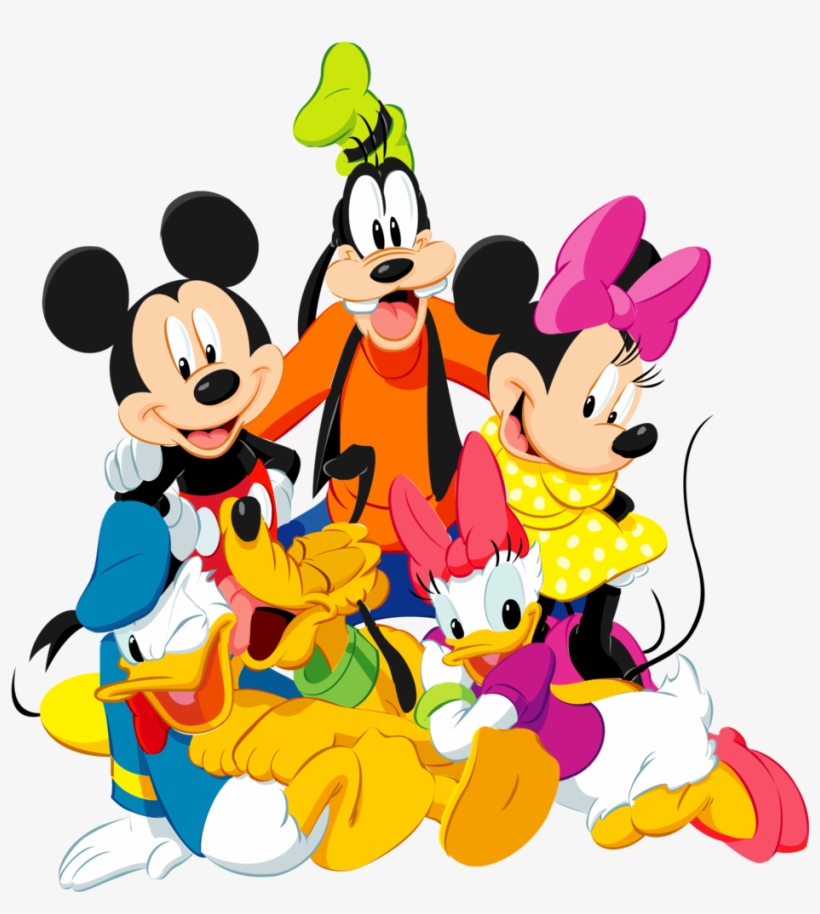 Kit Festa Pronta Turma Do Mickey Grátis Para Baixar - Mickey Mouse And Friends, transparent png #1191150