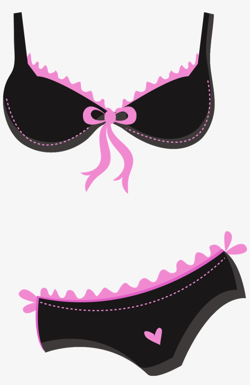 Clip Library Download Minus Say Hello Ch De Lingerie - Lingerie Clip Art, transparent png #1191208