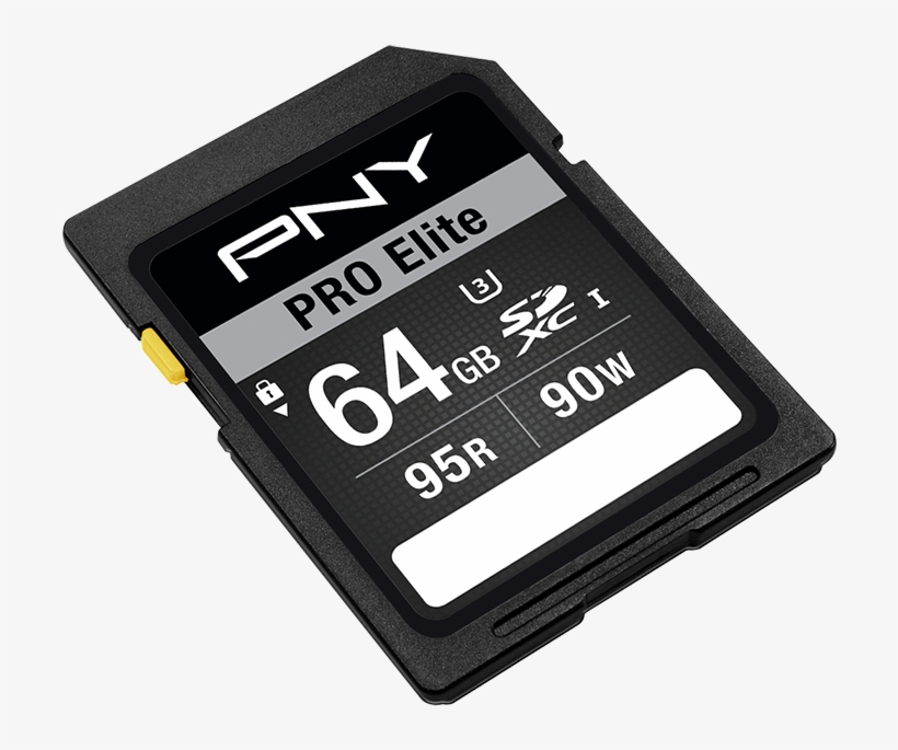 Pny Flash Memory Card Sdxc Pro Elite Class - Pny Elite Performance 32gb, transparent png #1191357