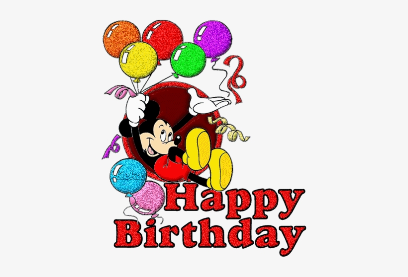 Mickey Birthday Png - Happy Birthday Kavya Gif, transparent png #1191499