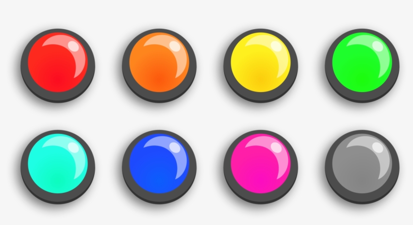 Download Button Light Computer Icons - Clip Art, transparent png #1191616