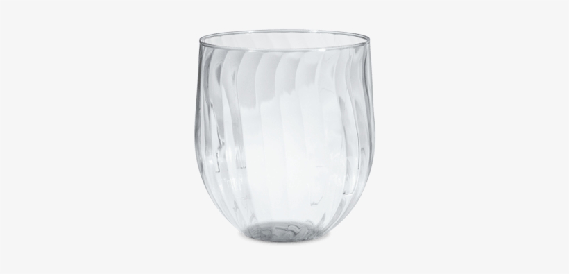 Chinet® Cut Crystal® Stemless Wine Glass - Wine Glass, transparent png #1191662