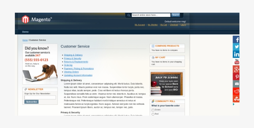 Magento Extension Social Share Button By Raghunathgurjar - Magento, transparent png #1191880