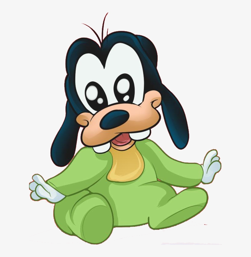 Goofy Baby Mickey Mouse Minnie Mouse Drawing - Disney Baby Png, transparent png #1192558