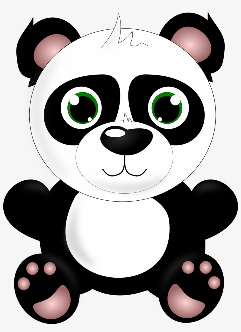 Panda Clipart Clip Art Baby Cute Panda Clipart Png Free Transparent Png Download Pngkey