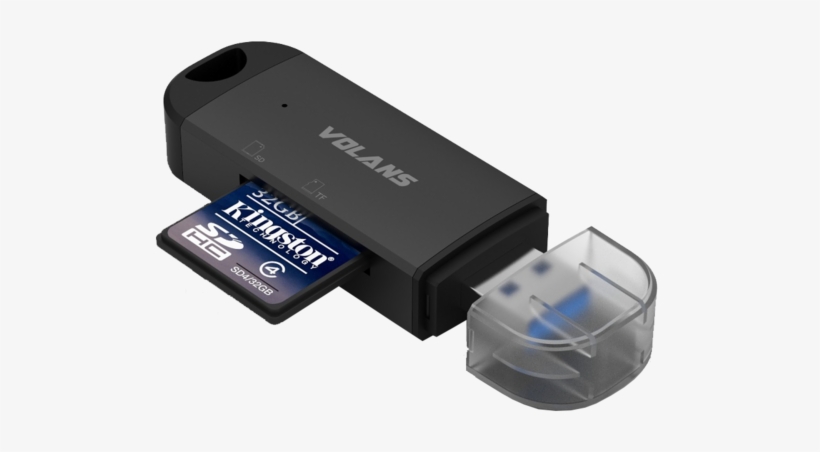 Sd Card Reader - Kingston Fcr Mlg2, transparent png #1192645
