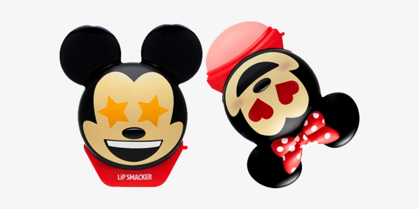 Disney Emoji Lip Balm Duo - Lip Smacker Disney Emoji Lip Balm, transparent png #1192844