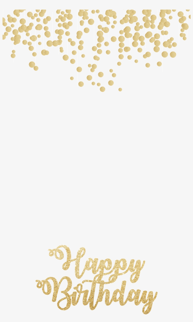 Gold Sparkles Background Png Download - Glitter Snapchat Filter Png, transparent png #1193094