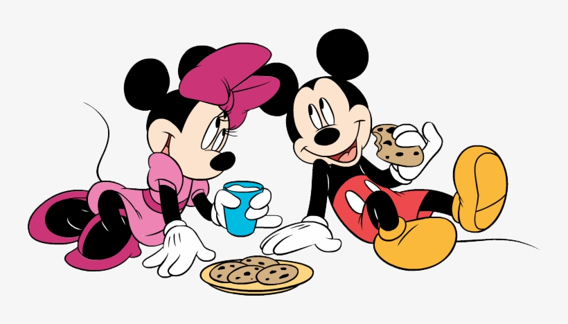 Sleeping Clipart Minnie Mouse - Mickey Mouse, transparent png #1193236