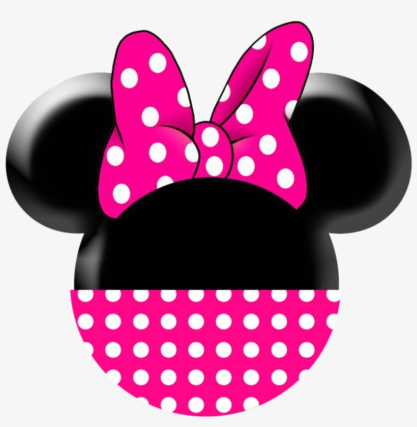 Baby Minnie Mouse Face Download - Red Minnie Mouse Head, transparent png #1193264