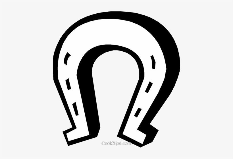 Horseshoe Royalty Free Vector Clip Art Illustration, transparent png #1193909
