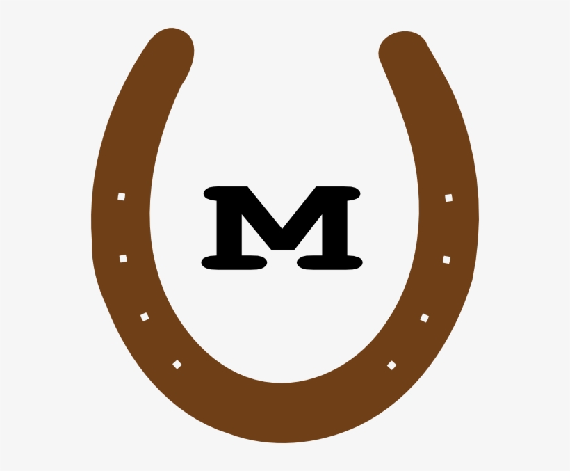 Png Royalty Free Stock Brown Horseshoe Clipart - Horse Shoe Brown, transparent png #1193997
