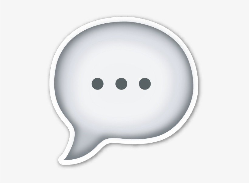 Speech Balloon - 💬 Emoji, transparent png #1194147