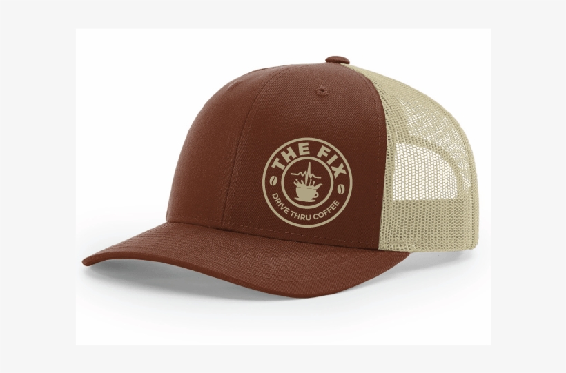 Richardson Trucker Hat Clay/cream - Richardson Adult 112 Twill Mesh Snapback Trucker Caps, transparent png #1194549