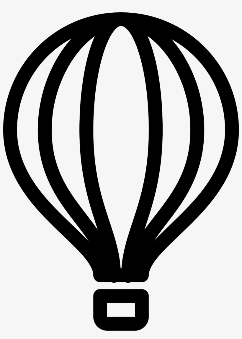 Hot Air Balloon Icon, transparent png #1194635