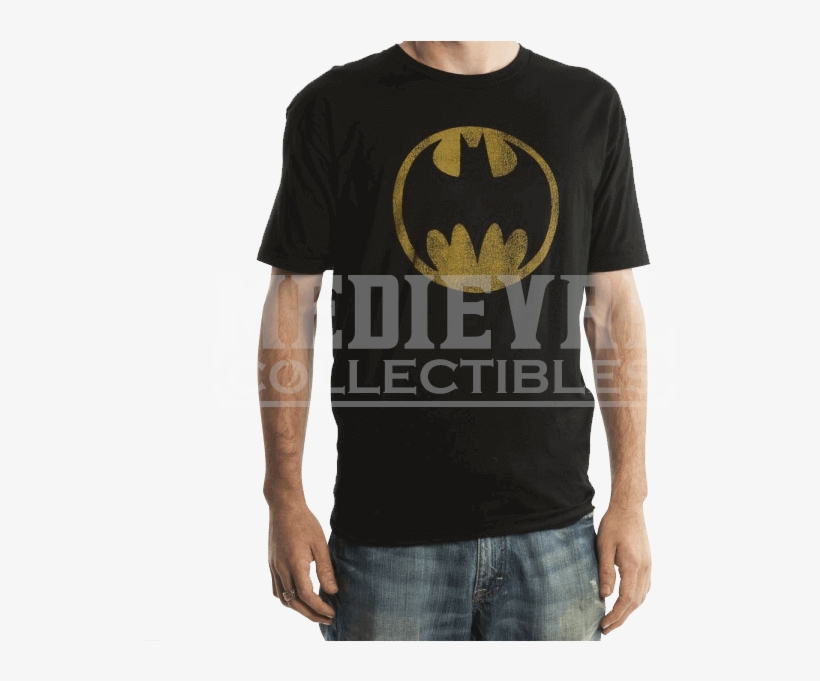 Bat Signal T-shirt - Batman Official T Shirts, transparent png #1194695