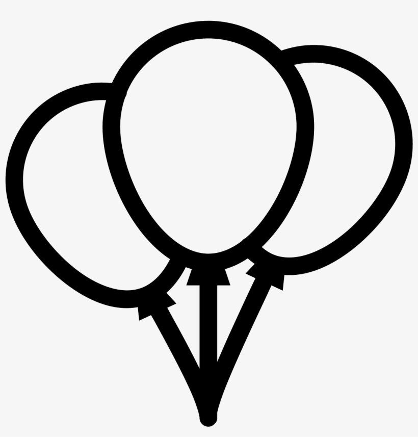 Party Balloons Icon Free Download Png And Vector - Party, transparent png #1194883