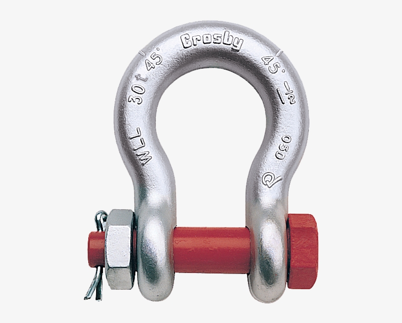 Crosby G2140 Screw Pin Bow Shackle - Crosby Shackle, transparent png #1194909