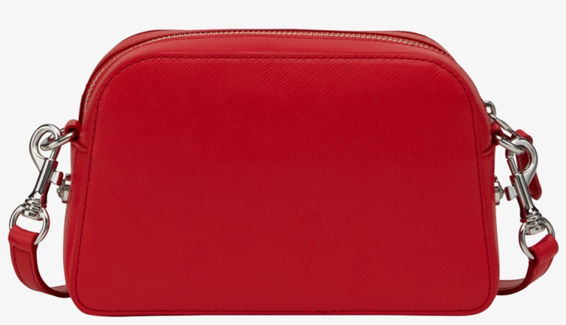 Safety Pin Saffiano Leather Bag - Shoulder Bag, transparent png #1195039