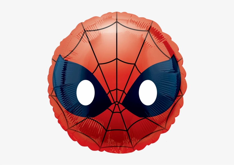 18" Spider-man Emoji Balloon - Emoji Spiderman, transparent png #1195106