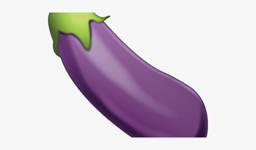 Eggplant Emoji- Commonly Used As A Penis Emoji - Eggplant, transparent png #1195129