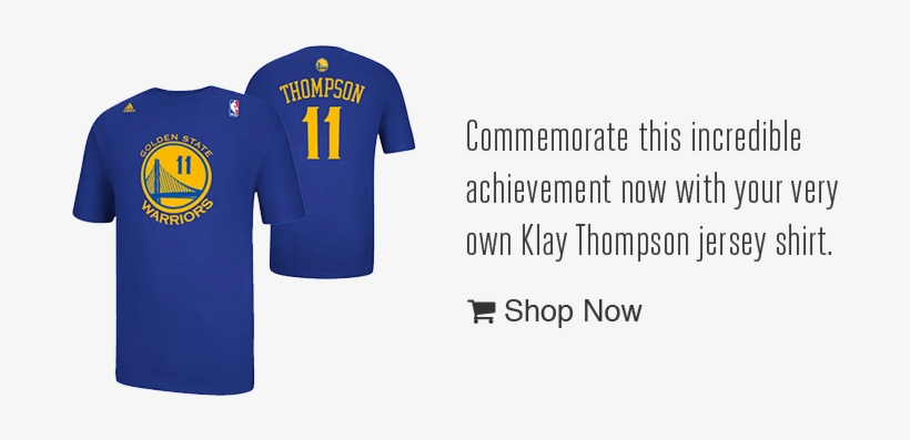 Buzzer Sounded, Thompson Had Staked His Team To An - Golden State Klay Thompson Warriors 11 Black Alternate, transparent png #1195328