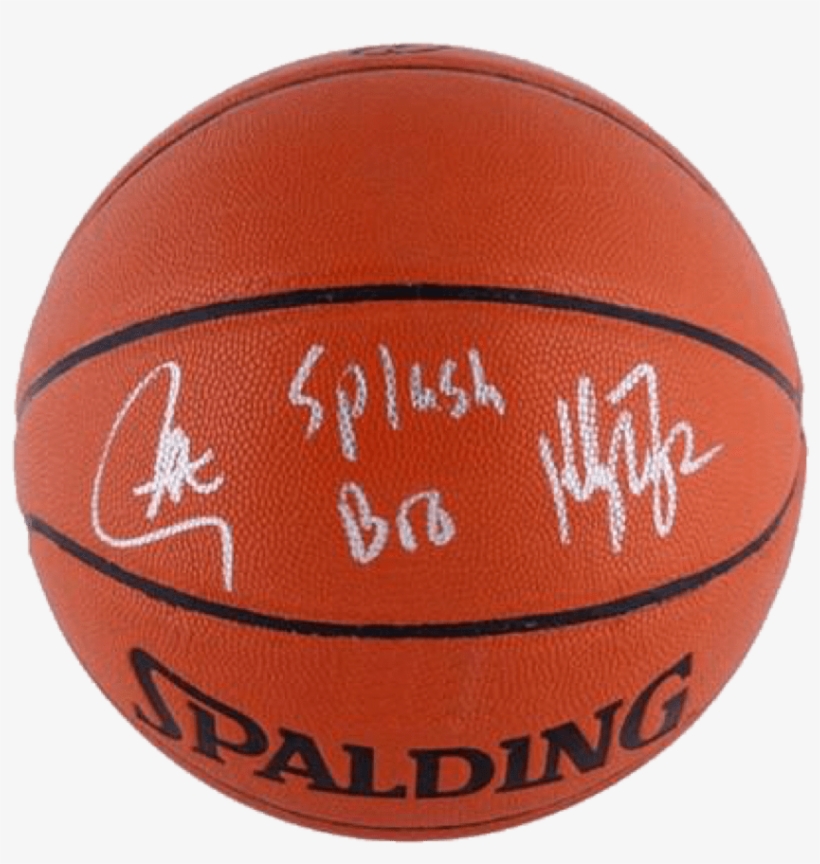 Stephen Curry & Klay Thompson Splash Brothers Nba Authentic - Hakeem Olajuwon Houston Rockets Autographed Nba Indoor, transparent png #1195468