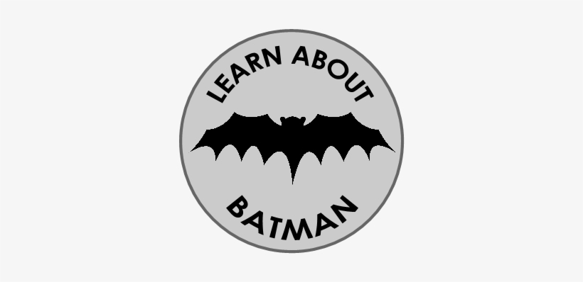 Batman Badge Batman - Bat, transparent png #1195529
