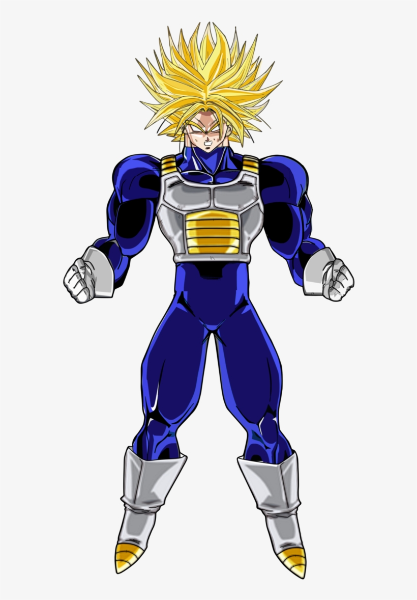 Super Saiyan Rage Trunks by BrusselTheSaiyan