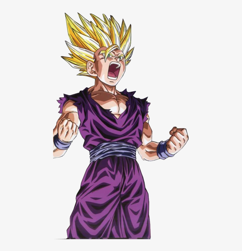 Gohan Super Saiyan - Teen Gohan Super Saiyan 2, transparent png #1195572