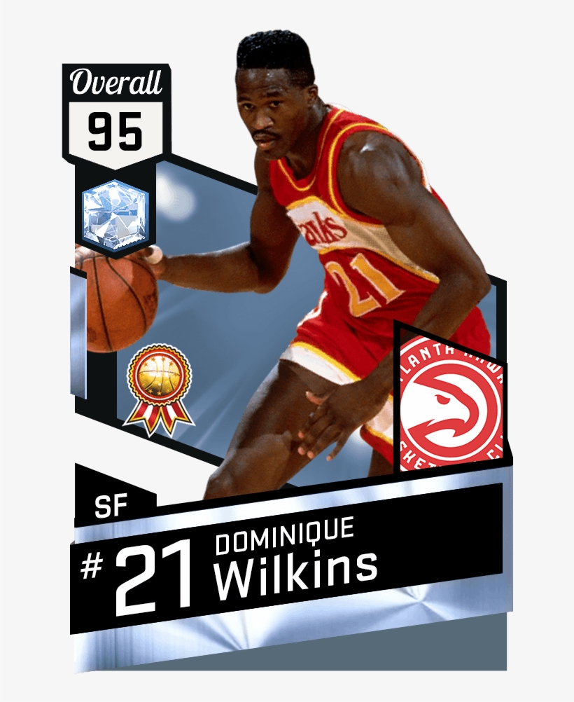 New Cards - Dominique Wilkins Nba 2k17, transparent png #1195601