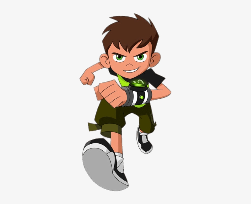 Ben 10 Running - Ben 10 Reboot Meme, transparent png #1195687